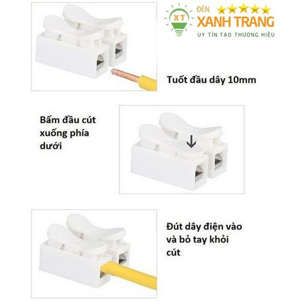 5 Chiếc Cút nối dây điện nhanh CH2, dầu nối dây siêu nhanh, cầu đấu nhanh dây điện tiện lợi