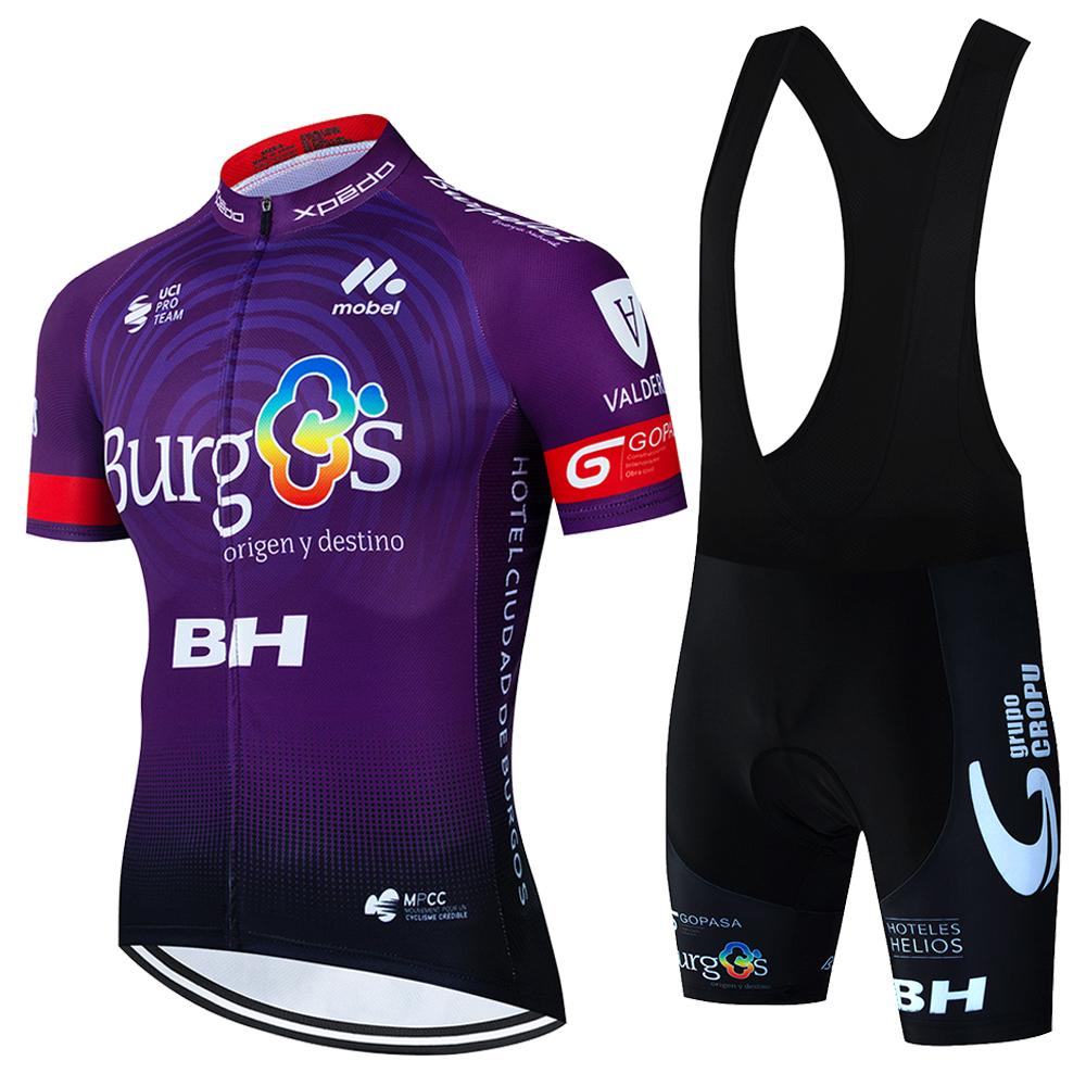 2023 Mùa hè BH Pro Cycling Jersey đặt đàn ông xe đạp tay áo ngắn xe đạp xe đạp Tricota Maillot đi xe đạp áo sơ mi cổ áo Color: 8 Size: XS