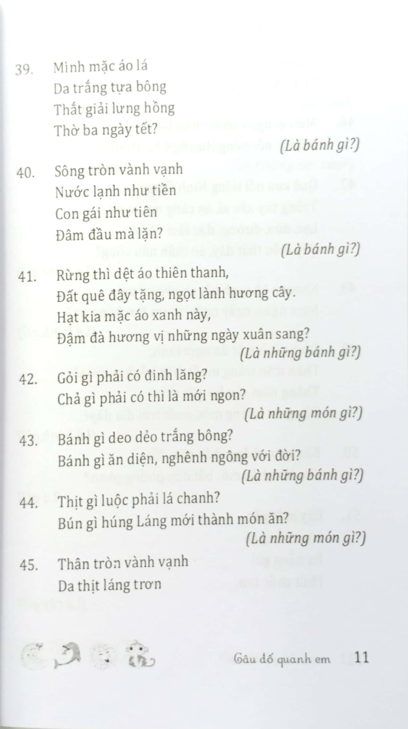 Câu Đố Quanh Em