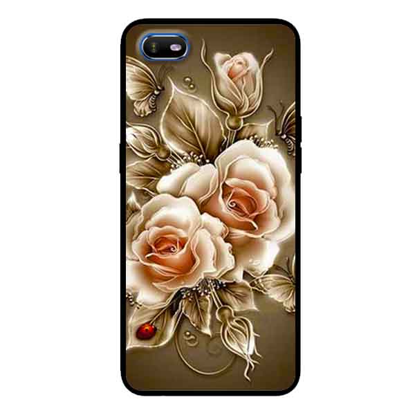 Ốp Lưng in cho Oppo A1K Mẫu Hoa Hồng  - Hàng Chính Hãng