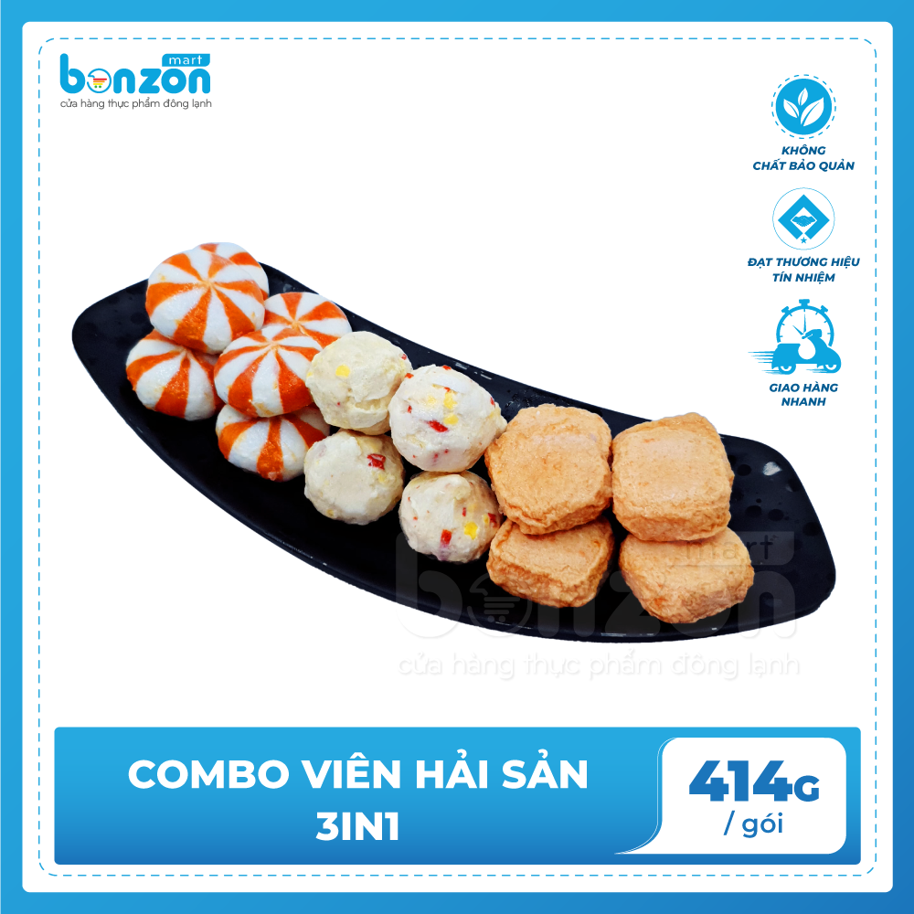 Combo viên hải sản 3in1 414g