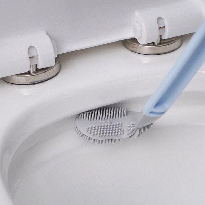 Chổi cọ silicon cọ bồn cầu toa lét
