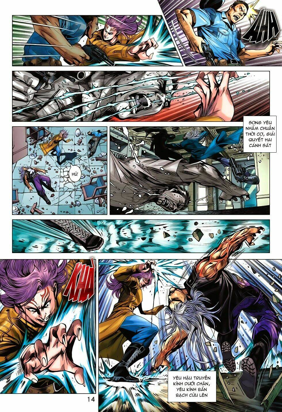 tân tác long hổ môn chapter 698 14