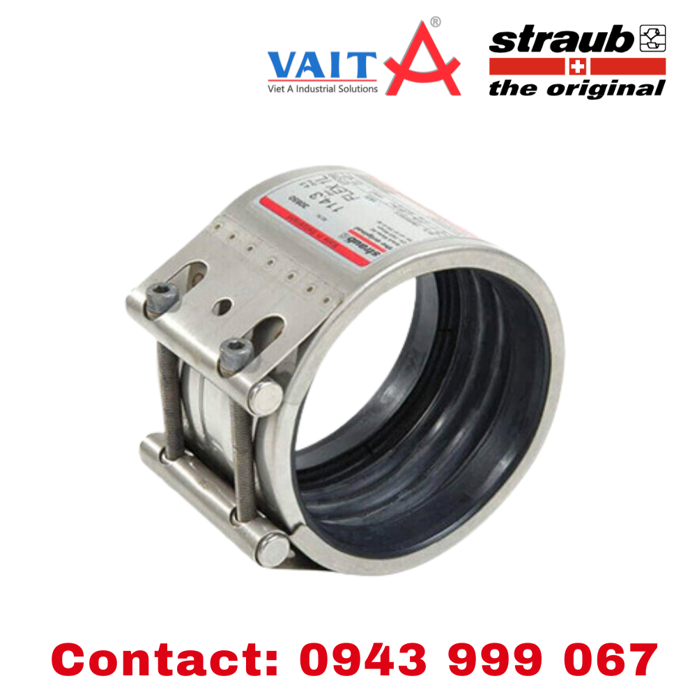 STRAUB-OPEN-FLEX 2 Ø 219.1 EPDM/ss | PN10 680234 - Khớp Nối Ống Công Nghiệp