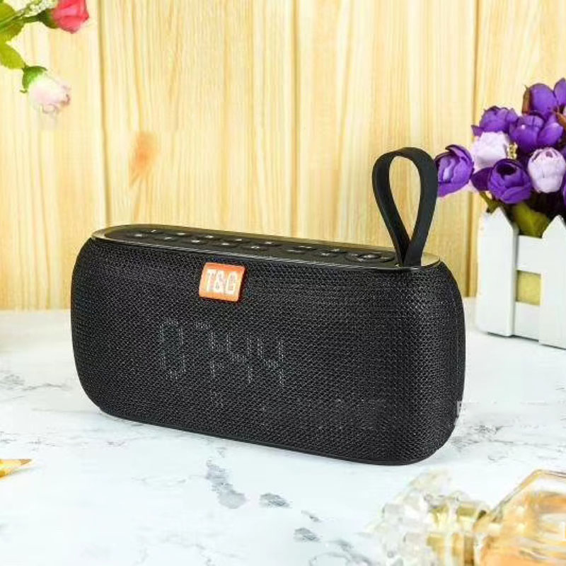 Loa bluetooth để bàn TG177, mặt đồng hồ hiển thị giờ, báo thức, đài FM (màu ngẫu nhiên)