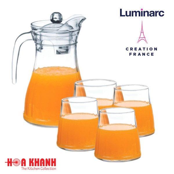 Bộ Bình Ly Thủy Tinh Bucolique 5 món - P5362