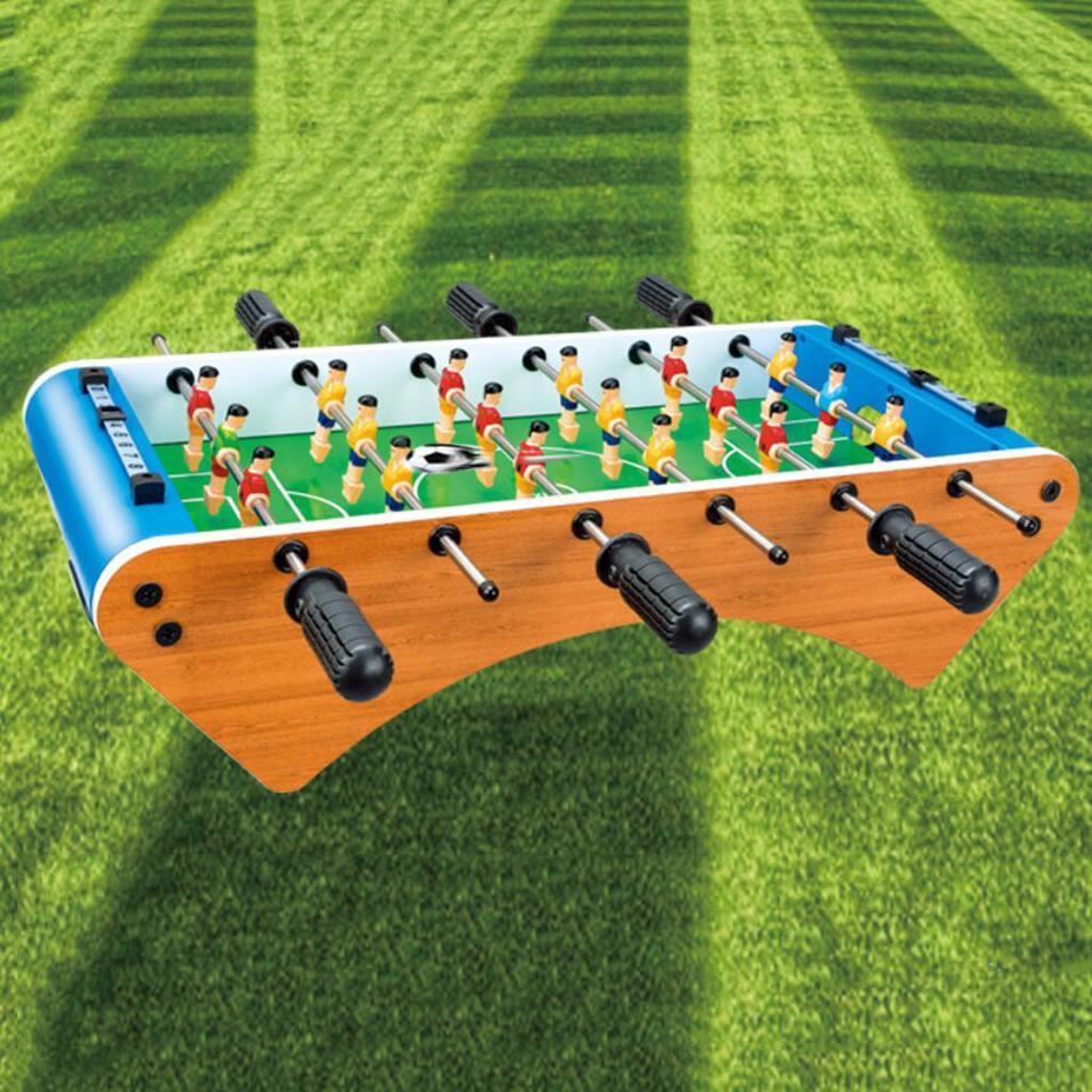Table Top Soccer Game w/Footballs Table for Adults Arcades Game Room Toys