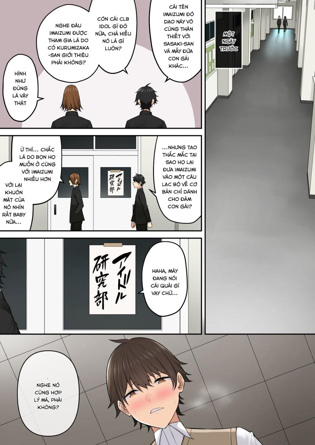 imaizumi đưa cả bầy gyaru về nhà mình chapter 6 4