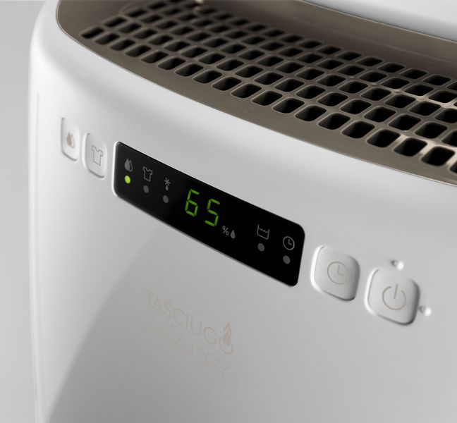 Máy hút ẩm DeLonghi Tasciugo AriaDry Multi DEXD214RF – 14L/ngày – Lọc không khí & hút ẩm phòng giặt – Hàng chính hãng