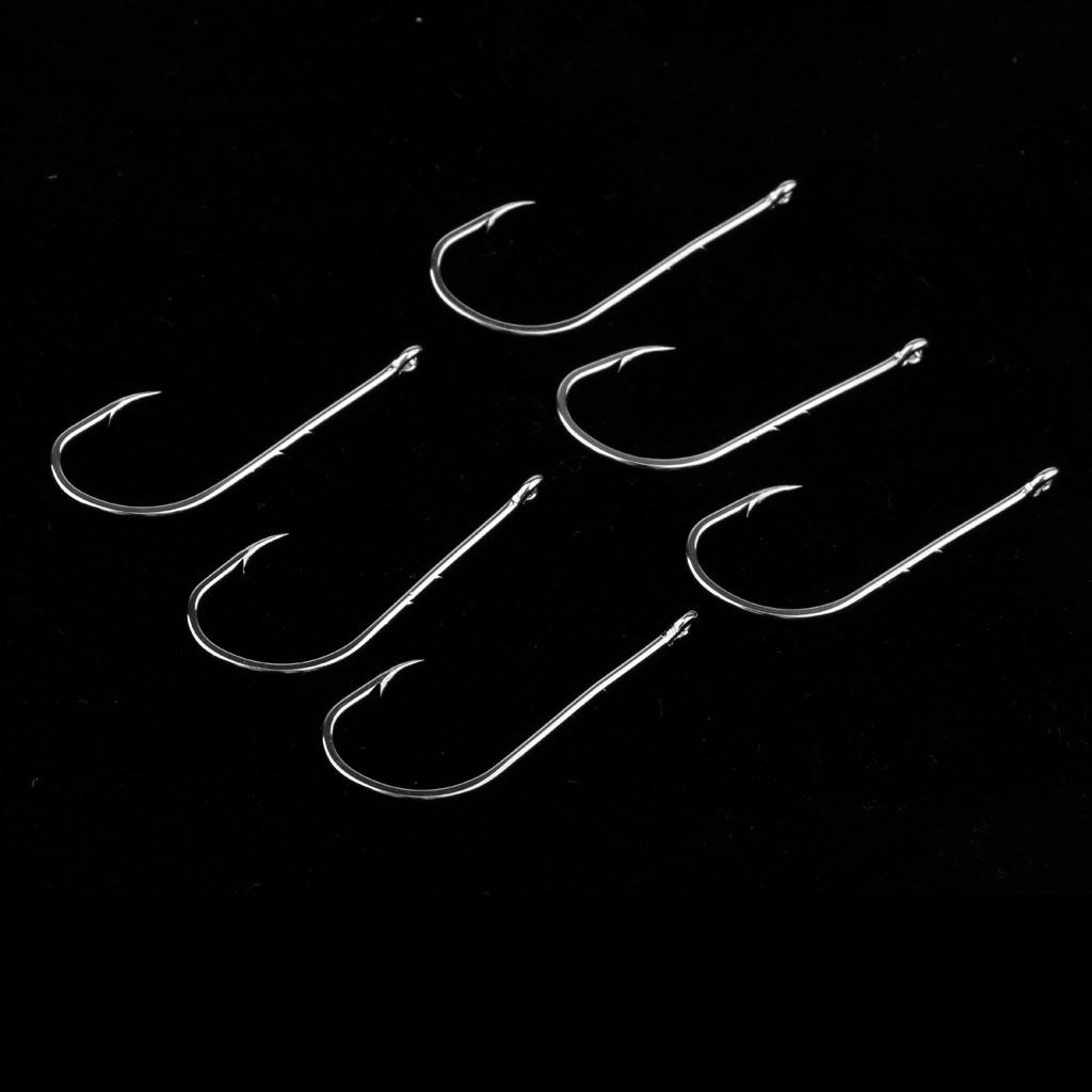 Bait Holder Hook Jig Big Fishing Hooks Black High Carbon Steel Fish hook