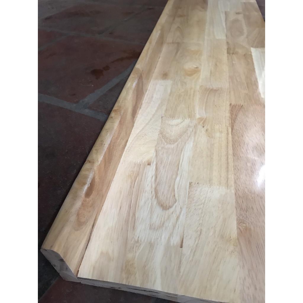 Mặt bàn gỗ thịt , mặt bàn gỗ cao su dài 50cm rộng 15cm,20cm,25cm,30cm,... phun bóng 2 mặt hàng vip loại 1 đẹp Free Ship