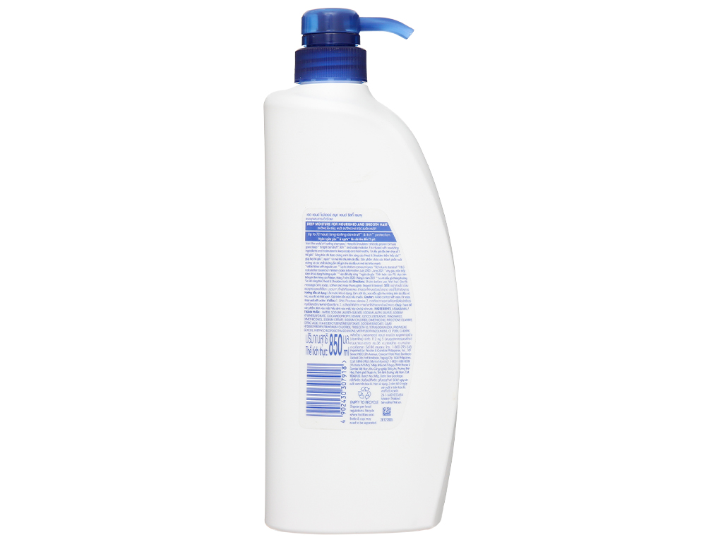 Dầu gội Head &amp; Shoulders Suôn Mềm Óng Mượt 850ML