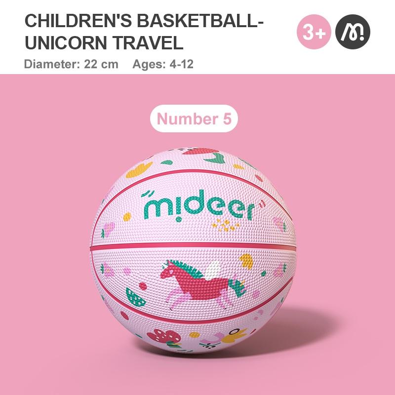 Bóng Rổ Mideer Cho Bé Children’s Basketball , Đồ Chơi Vận Động Cho Bé 3,4,5,6,7,8 tuổi