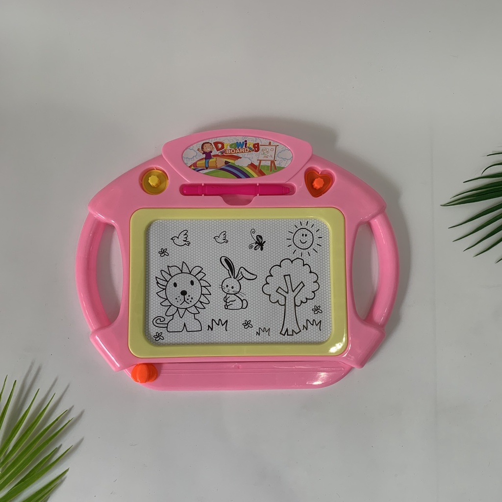 Bảng Đồ Chơi Vẽ Tự Xóa Thông Minh Drawing Board 2 Tay Cầm Tiện Lợi