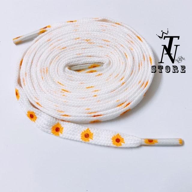 Dây giày hoa cúc xinh xắn kích thước 1m2-1m6