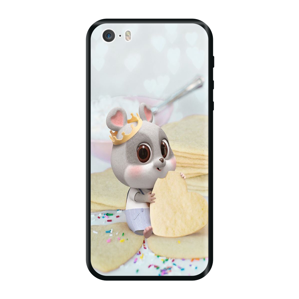 Ốp lưng TPU viền dẻo cho điện thoại IPHONE 5 Hình Chuột Tết 2020 Mẫu 13