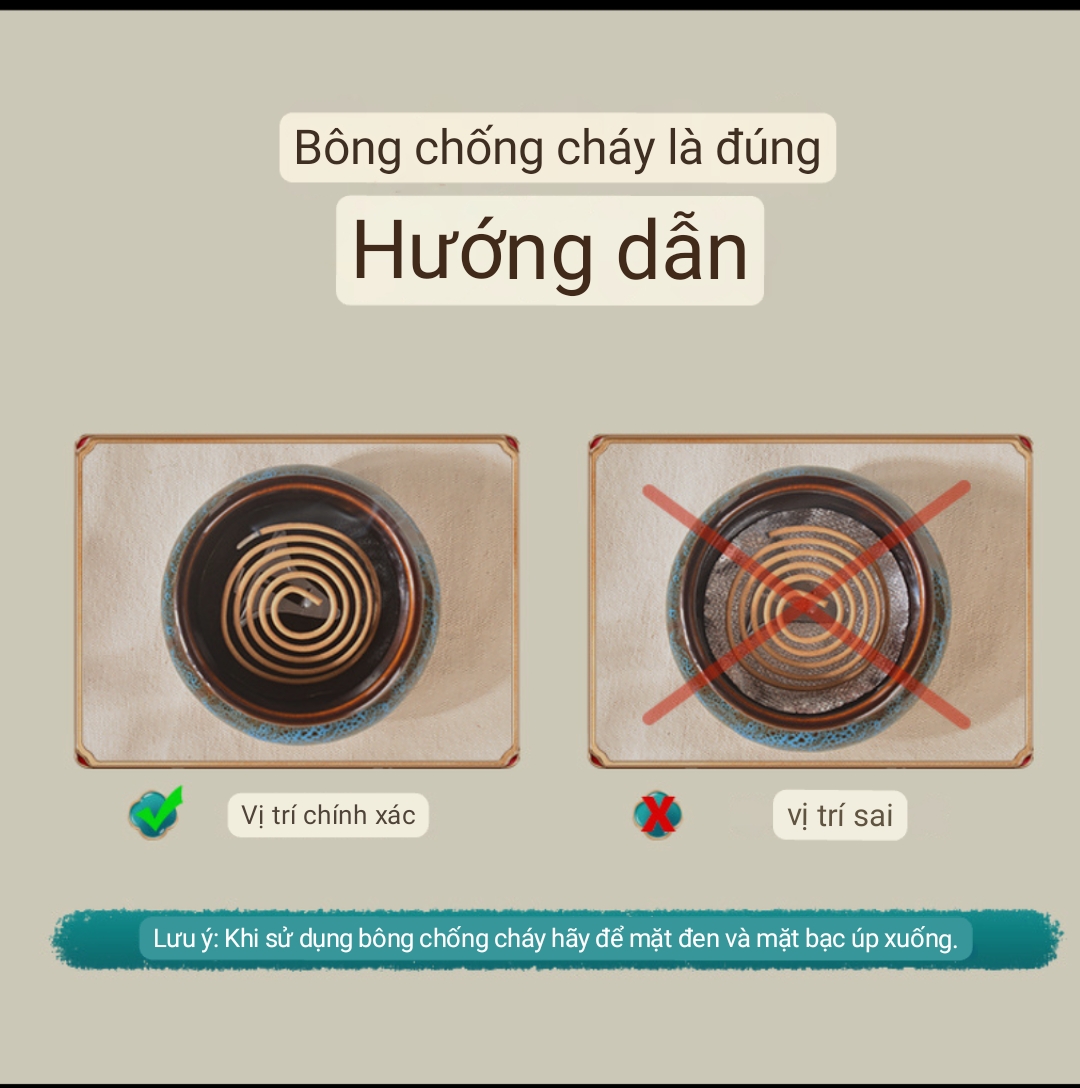 Nhang khoanh ngải cứu cao cấp 48 vòng, nhang vòng hương ngải cứu, nhang trầm