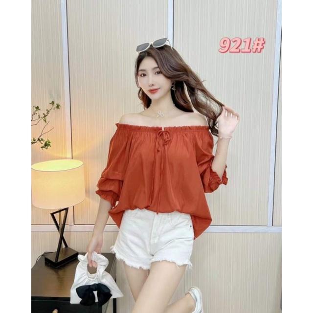 Áo sơmi trễ vai đẹp_Sơmi kiểu hở vai