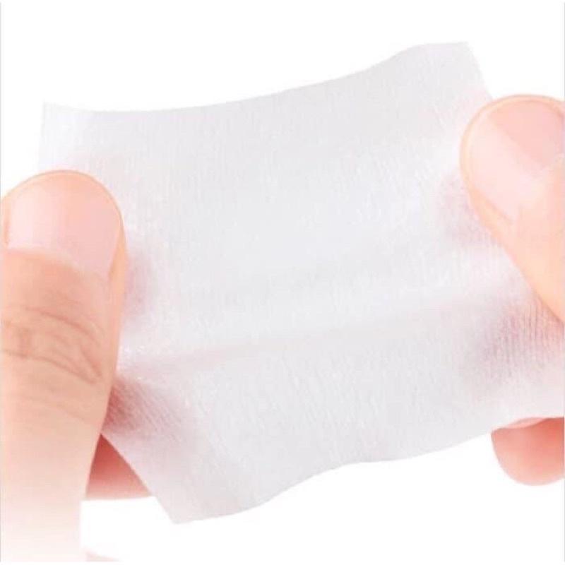 Hộp Bông Tẩy Trang Miniso 1000 Miếng Vuông Của Nhật Bản 100% Cotton An Toàn Cho Da