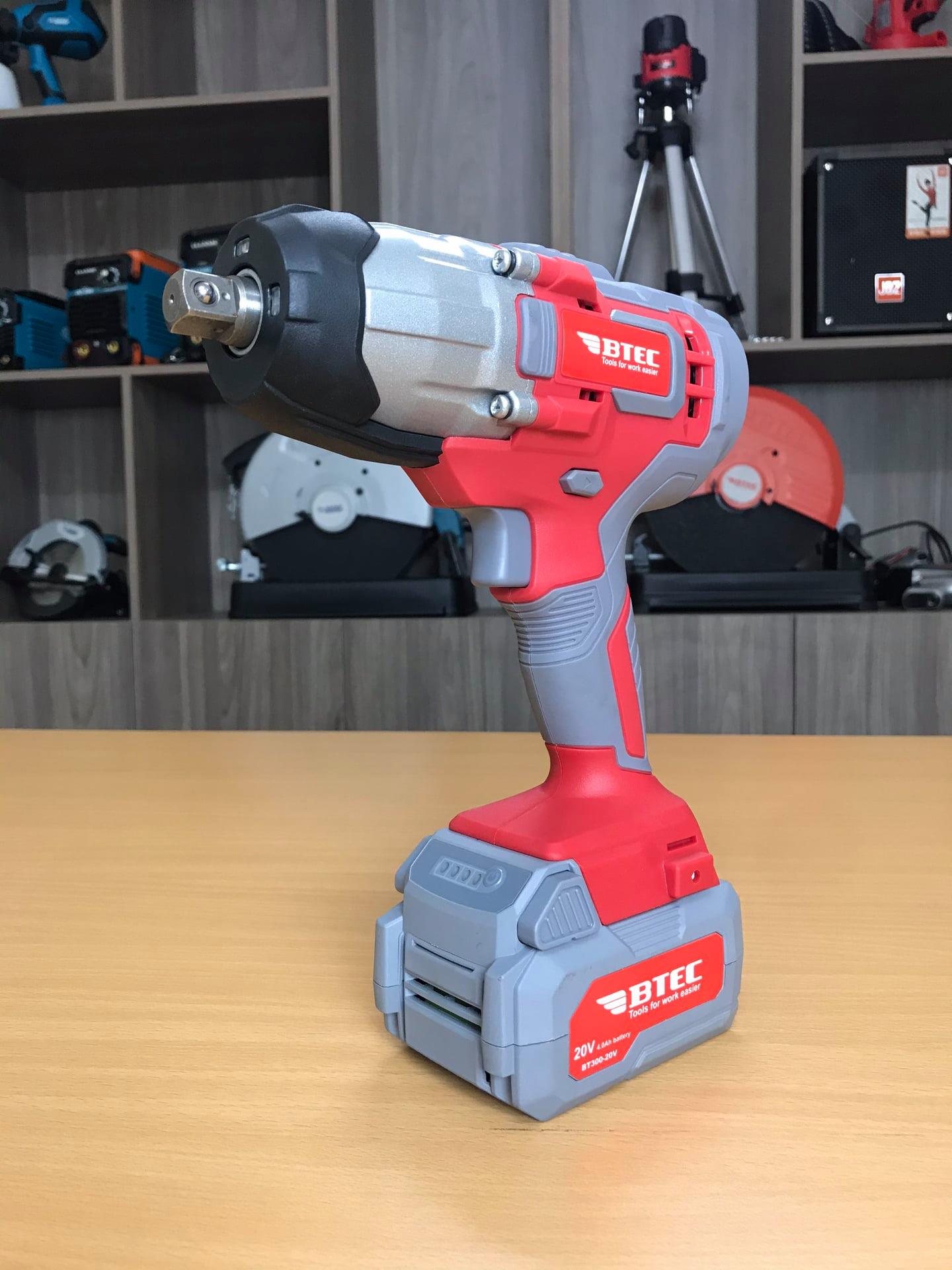 MÁY VẶN BU LÔNG 20V BTEC BT300-20V - HÀNG CHÍNH HÃNG