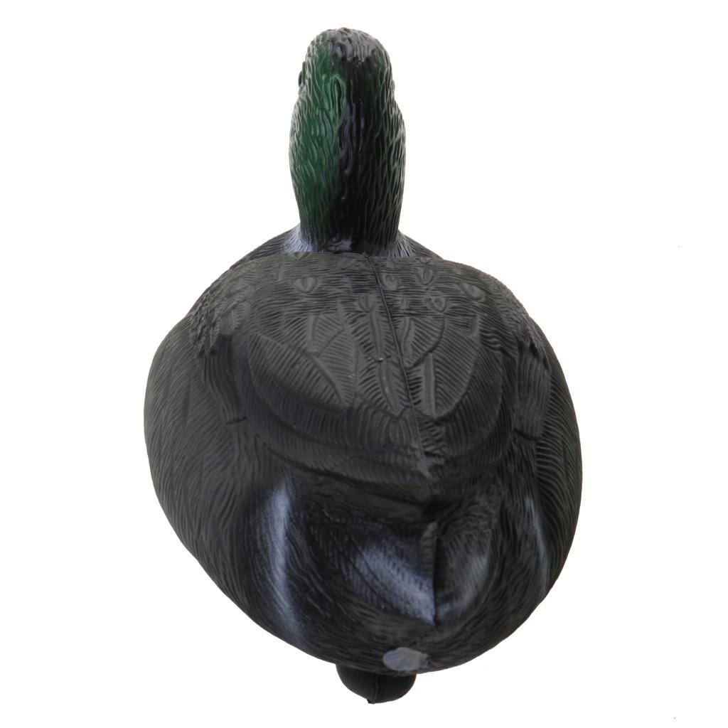 6x Hunting Gear PE Mallard Duck Decoy with Floating Keel for Outdoor Hunting Fishing Photography
