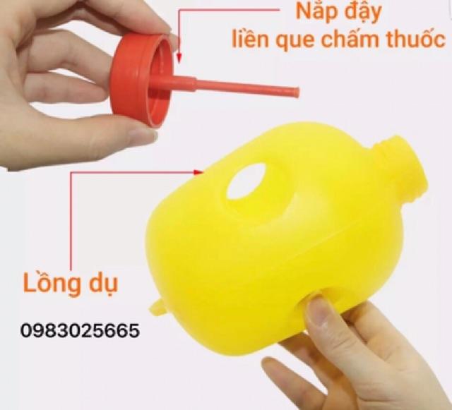 Combo lọ thuốc và 4 lồng bẫy ruồi vàng