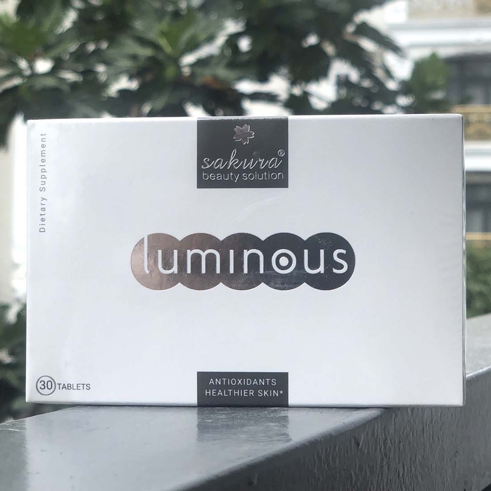 Viên uống trắng da cà chua trắng Sakura Luminous 30 viên