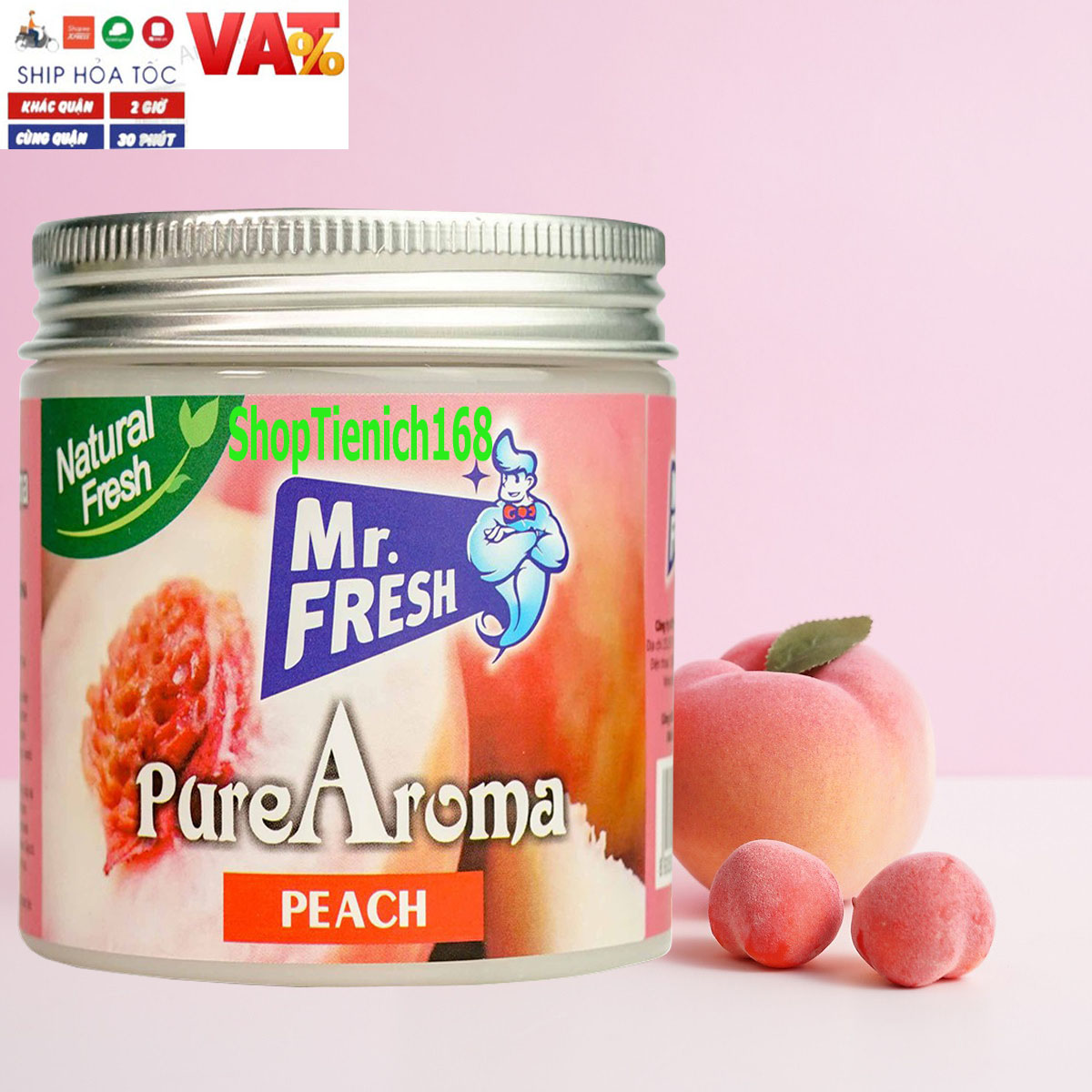 [Audit Supplement 2025-12-24 84175] Sáp Thơm Phòng Khử Mùi Pure Aroma 230g Hương Đào