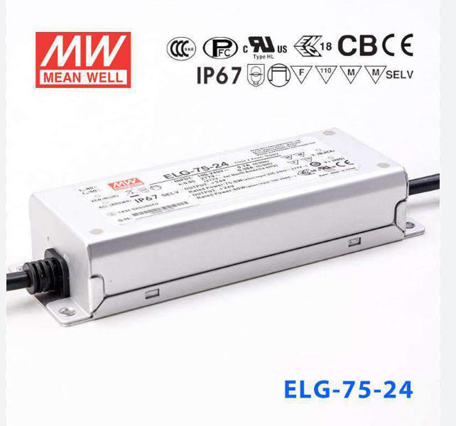Nguồn Meanwell ELG-75-24 Hàng nhập khẩu