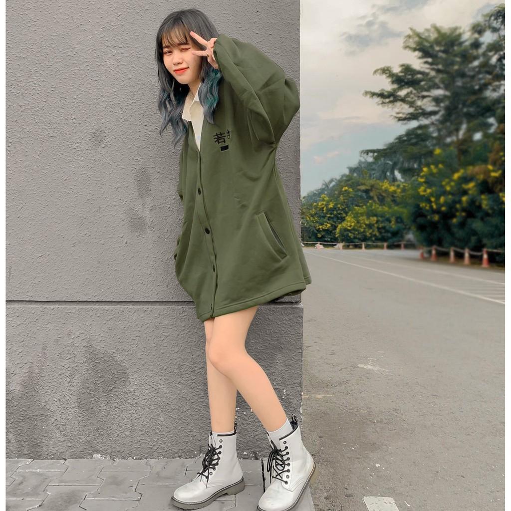 Áo khoác nỉ cardigan CUBE ulzzang 1HIT_UNISEX