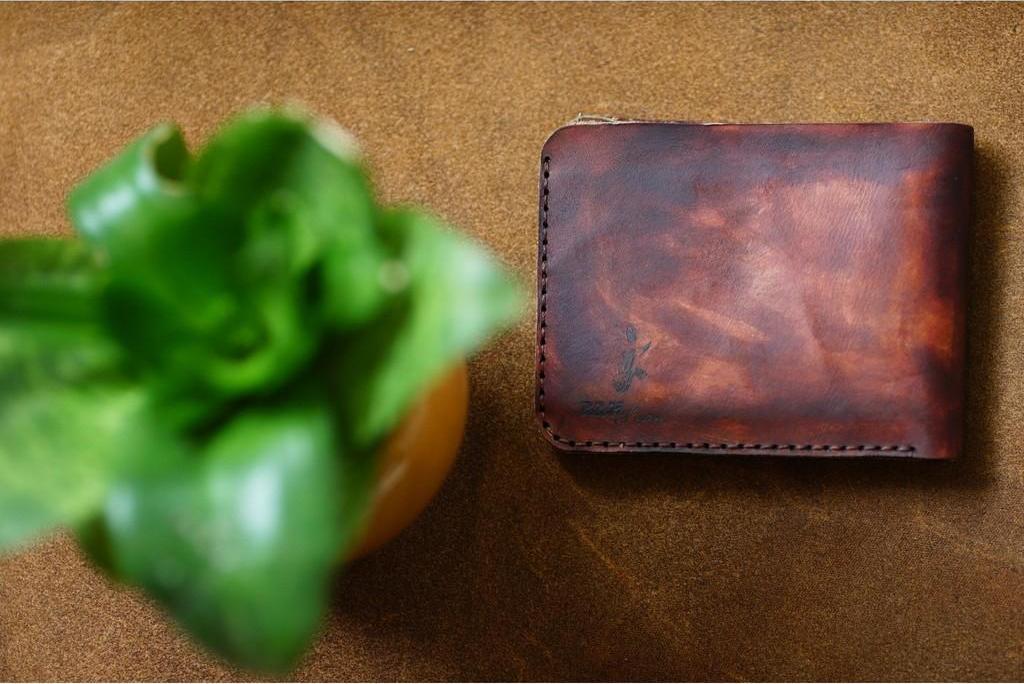 VÍ RAM TRỐNG ĐÔNG KIỂU DÁNG NGANG DA BÒ THUỘC BẰNG THẢO MỘC TỐT CHO SỨC KHỞ - MÀU MAHOGANY