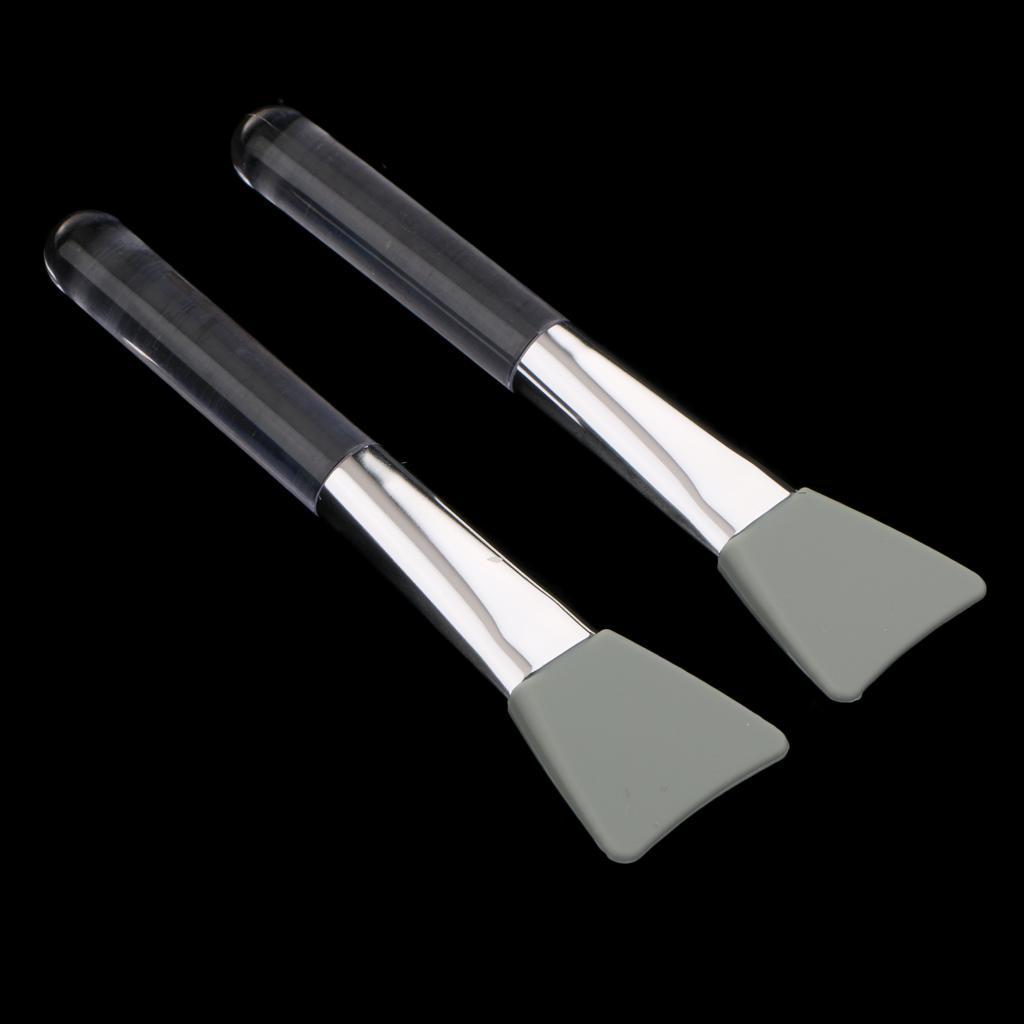 2Pcs/Set Makeup Silicone Brush Facial Mask Mud Mixing Face Skin Care Beauty
