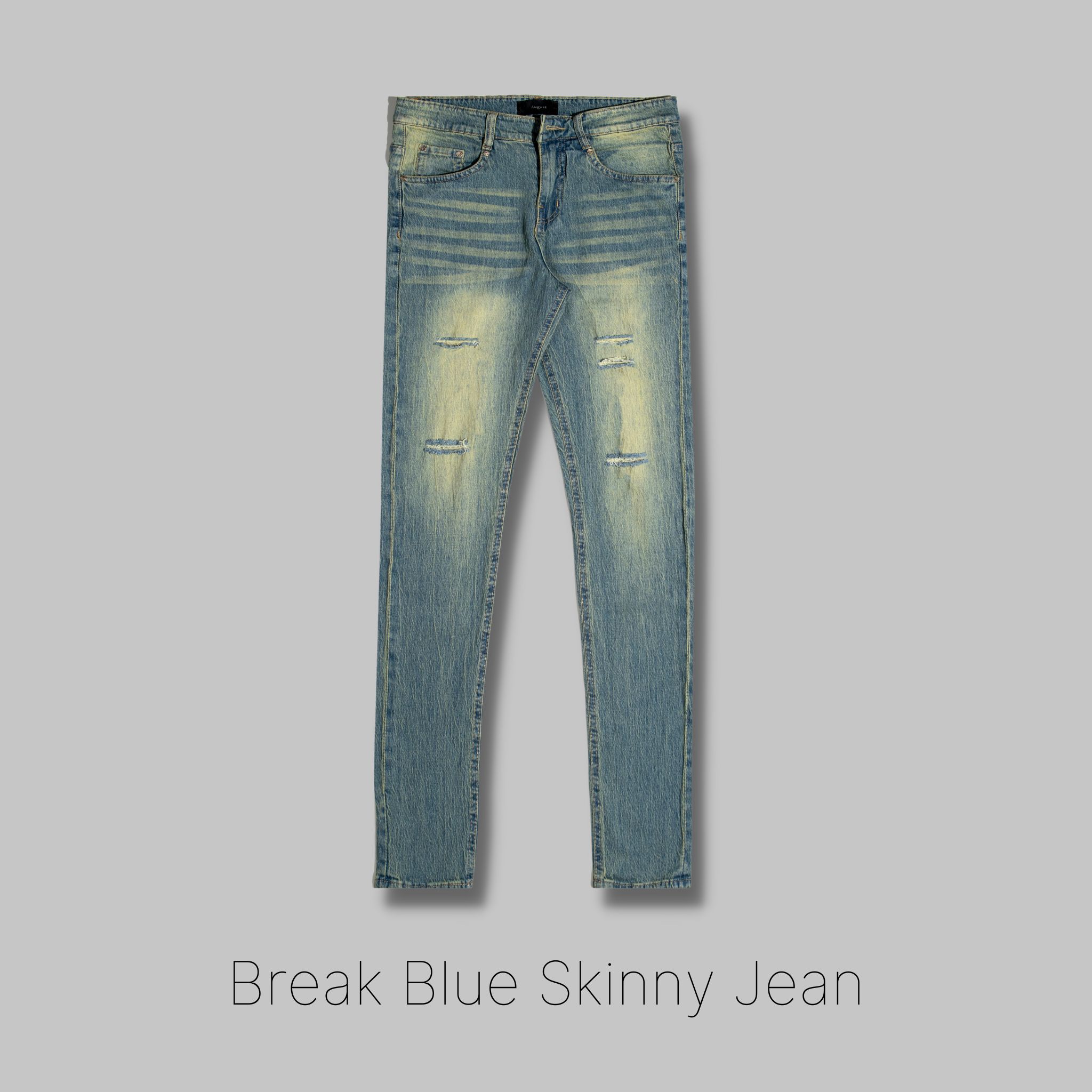 Quần Skinny jeans rách Blue August dành cho boots lỗi 1 đổi 1
