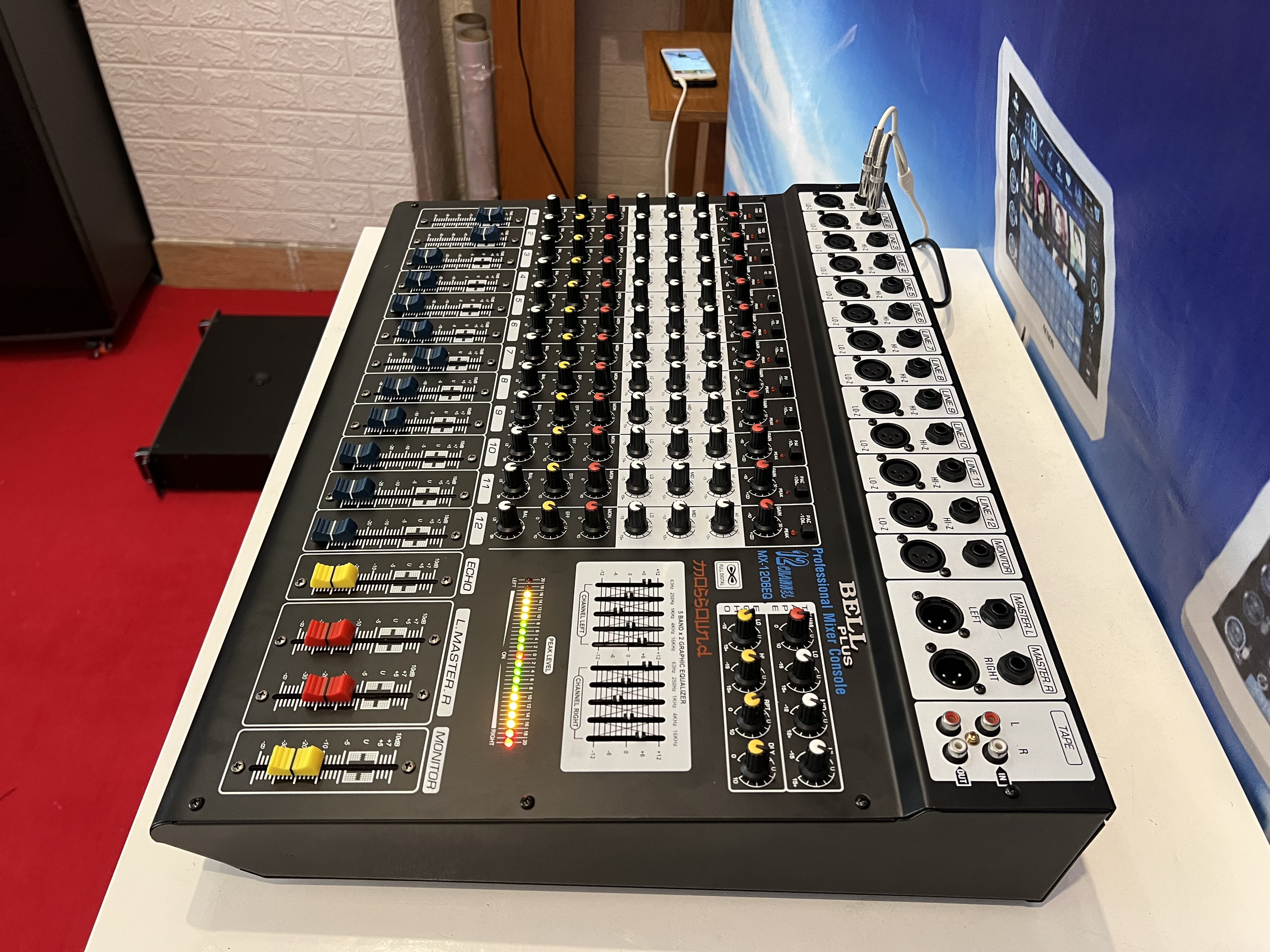 Mixer 12 line MX - 1206EQ BellPlus (hàng chính hãng)