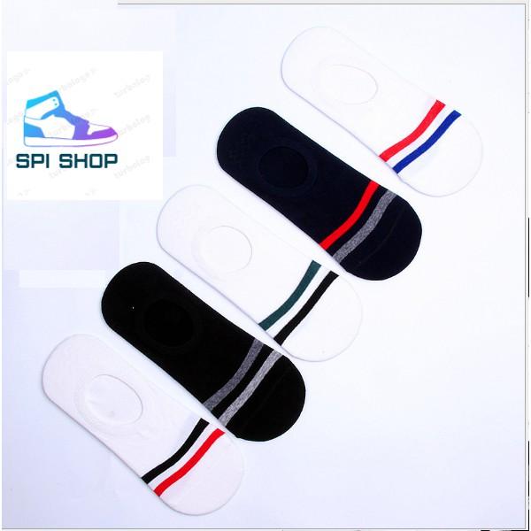 Sét 3 Đôi Tất Lười Thoáng Khí Nam có 2 màu