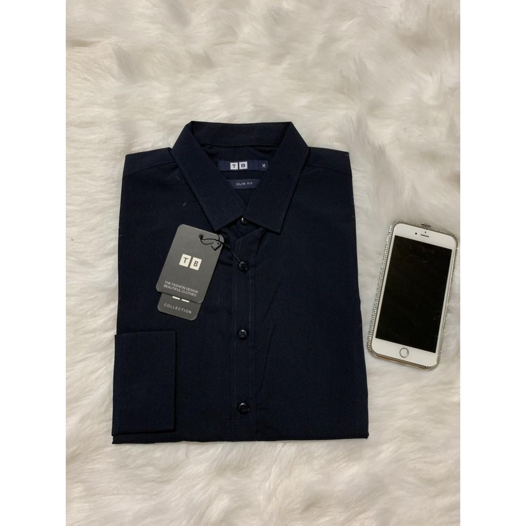 ÁO Sơ Mi Nam Dài Tay Trơn Đủ Màu Công Sở Chất Kate Mềm Mịn Hàng Việt Nam XUMON SHOP