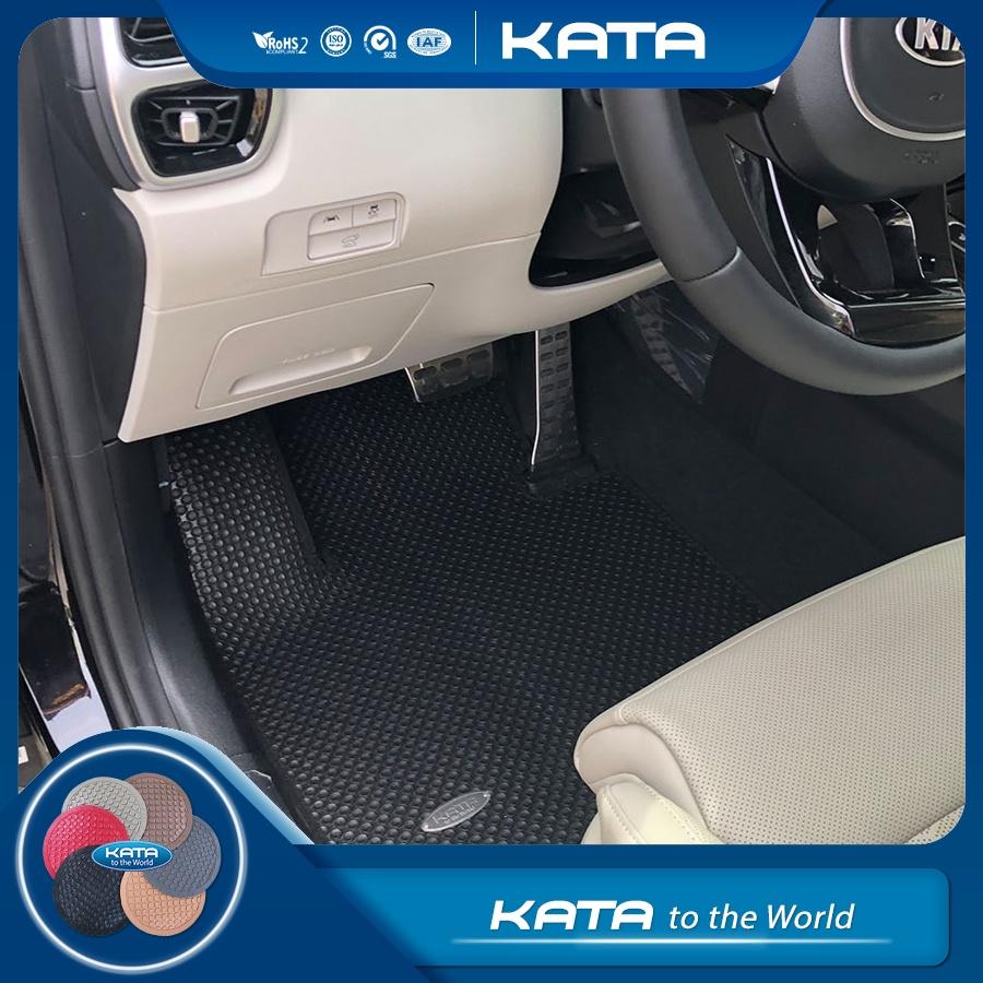 Thảm lót sàn ô tô KATA cho xe Kia Sorento 7 chỗ - Khít với sàn xe, Chống trơn, Không mùi, Không ẩm mốc