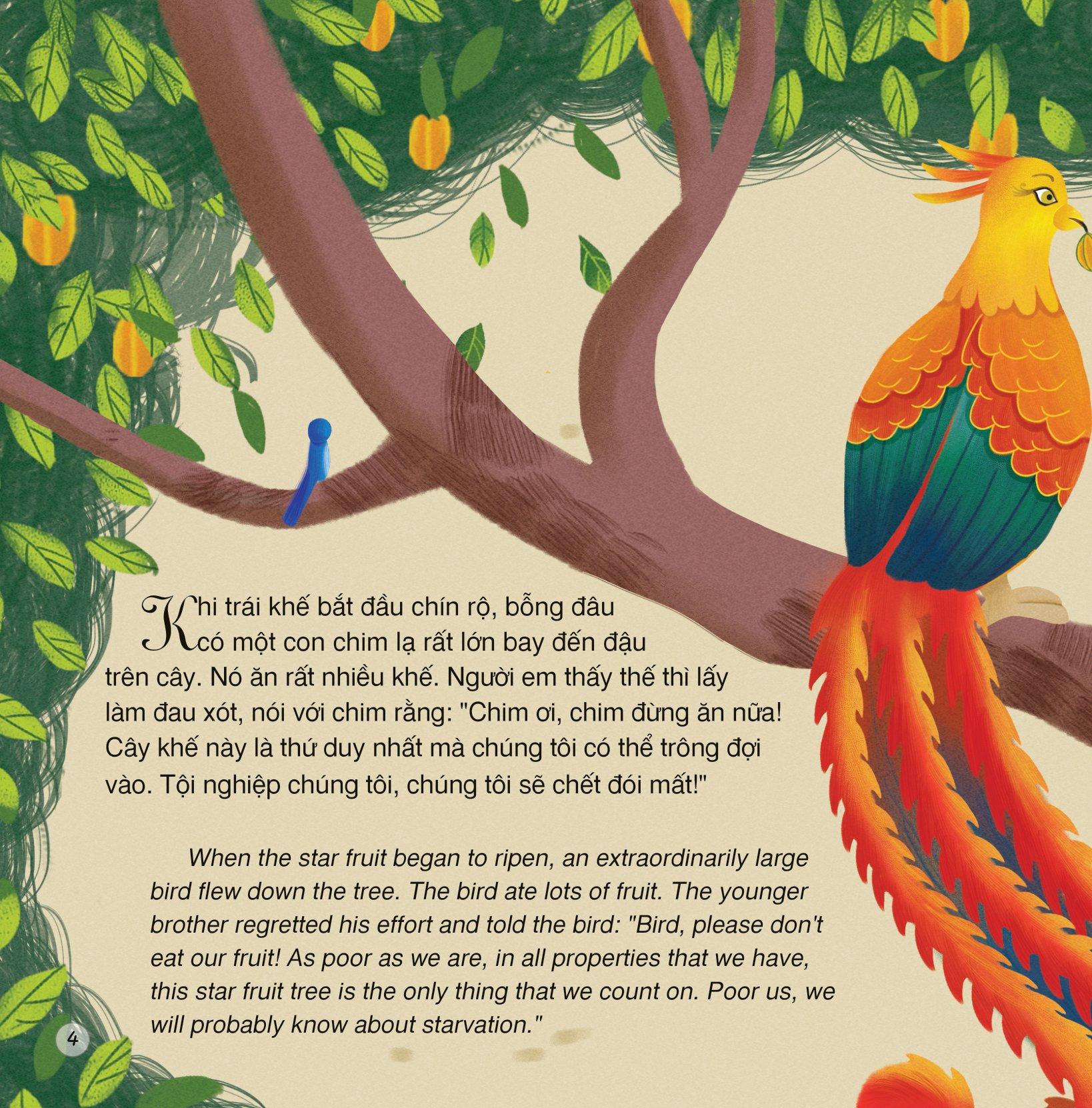 Truyện Cổ Tích Việt Nam - Cây Khế (Song Ngữ Việt - Anh)