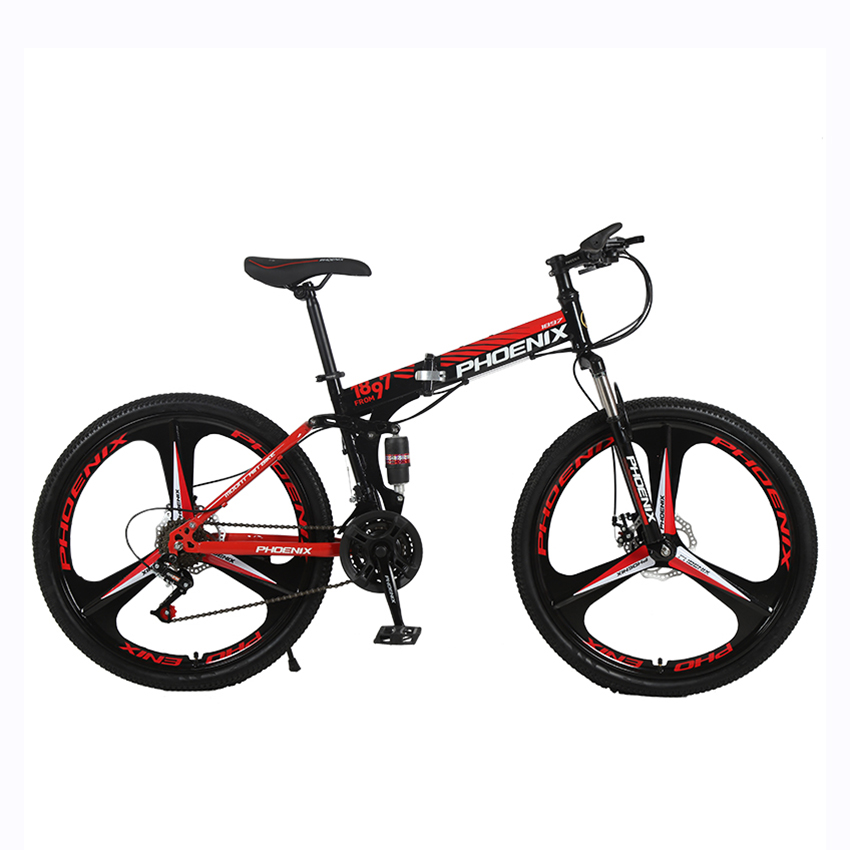 Xe đạp thể thao gấp gọn sành điệu bánh 26inch- Xe đạp gấp thể thao, xe đạp địa hình khung thép siêu bền