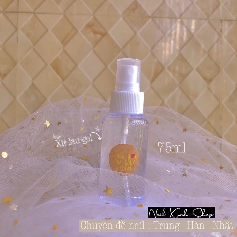 Nước cồn lau gel - chai xịt phun sương