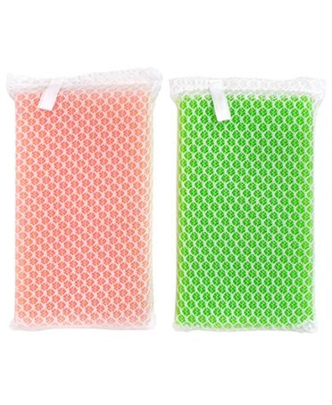 Set 4 miếng rửa bát bọc lưới Kokubo nội địa Nhật Bản