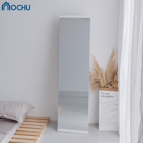 Gương Đứng Soi Toàn Thân Tràn Viền Khung Gỗ OCHU - A Mirror - White