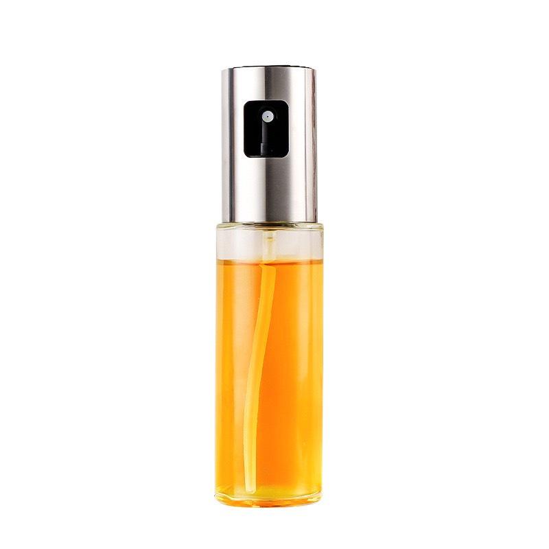 Bình Xịt Dầu Ăn Tiện Dụng, Bình Xịt Thủy Tinh 100ml