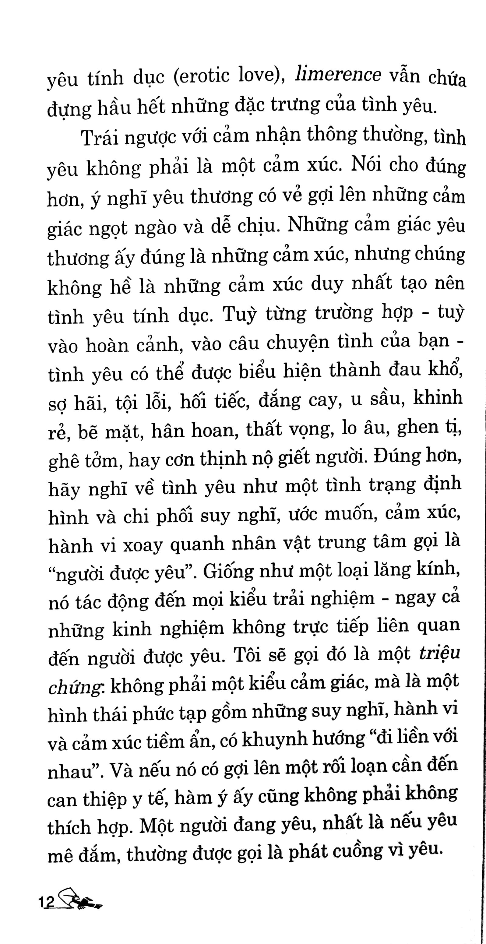 Dẫn Luận Về Tình Yêu
