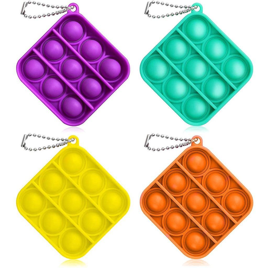 Đồ chơi bóp bong bóng giảm căng thẳng giảm stress cho bé đồ chơi Pop It Fidget dạng bong bóng thư giãn mẹ vè bé