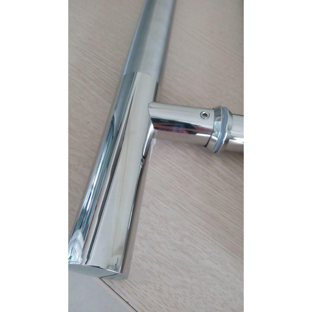 Tay kéo cửa chữ H, Tay nắm cửa kính dài 60cm