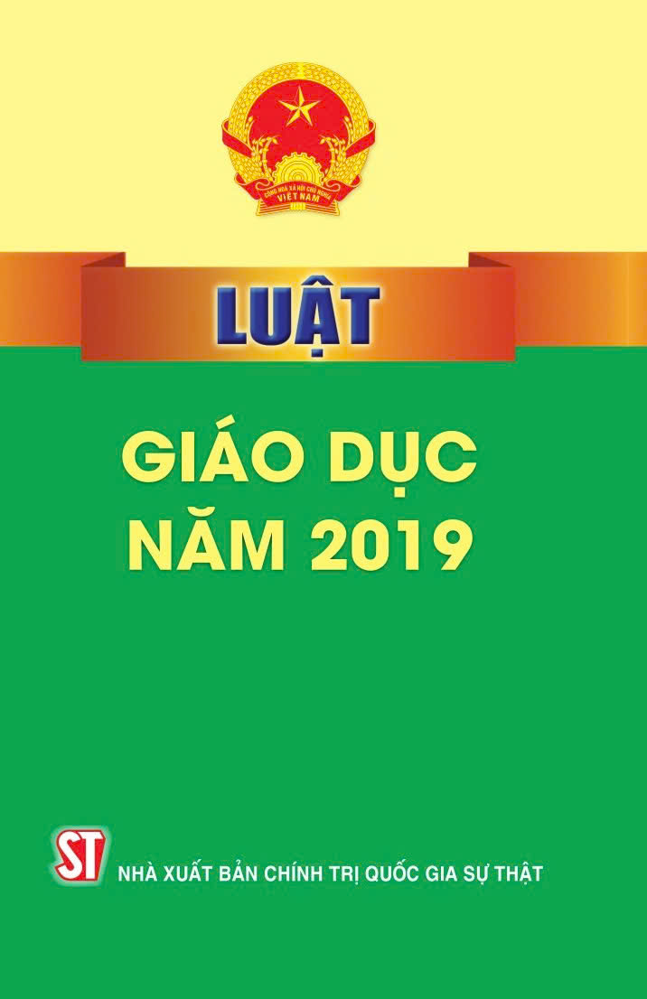 Luật giáo dục năm 2019 - bản in 2024