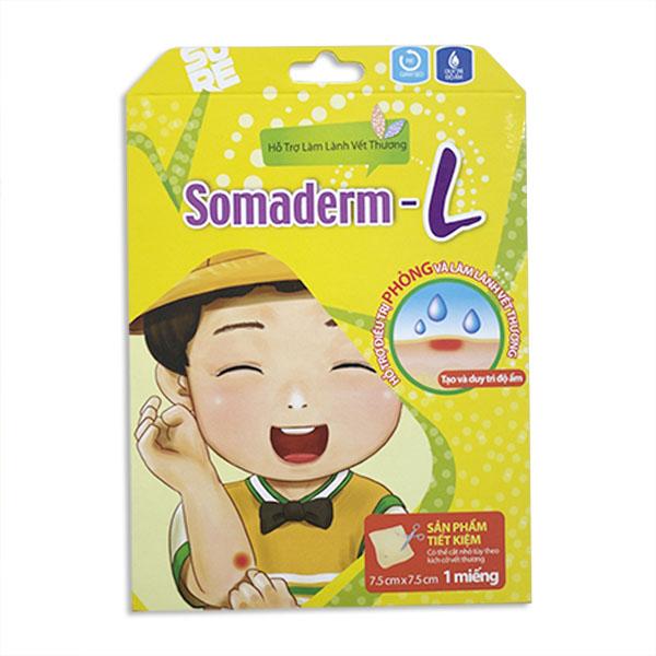 Miếng Dán Mụn - Vết Thương Somaderm-L (7.5cm x 7.5cm)