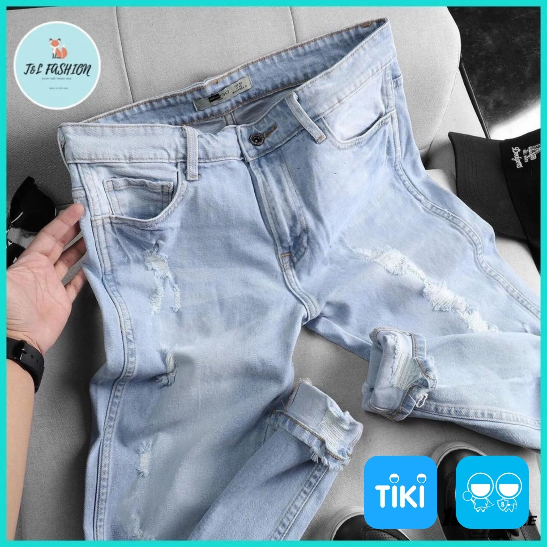 Quần Jean Nam, Quần Bò Nam Phong Cách Thời Trang Trẻ Trung  ms1110