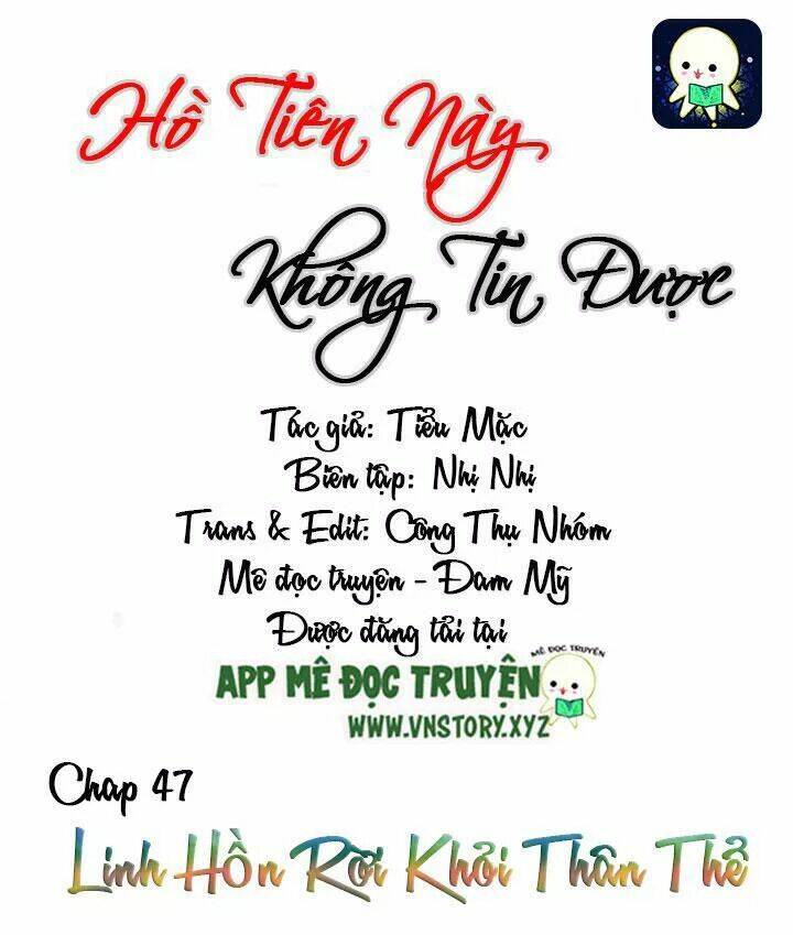 hồ tiên này không tin được chapter 47 2